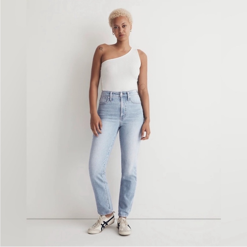 NWT Madewell The Curvy Perfect Vintage Jeans 24 Light Wash